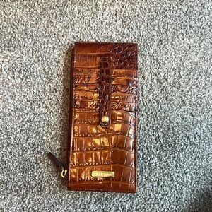 Brahmin PECAN CREDIT CARD WALLET
